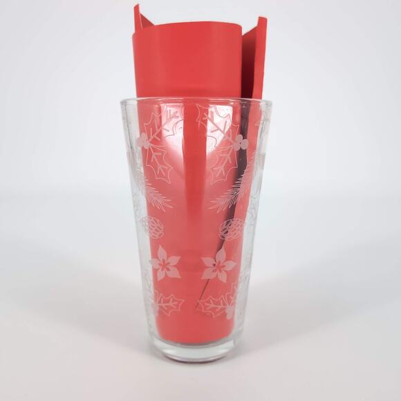 T-Mobile Tuesdays Frosted Etched Holiday Collectible Glass - 16 oz - New in Box - Picture 8 of 15